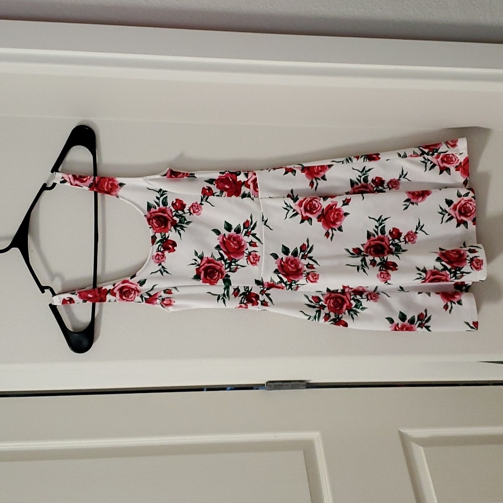 Rose summer dress
